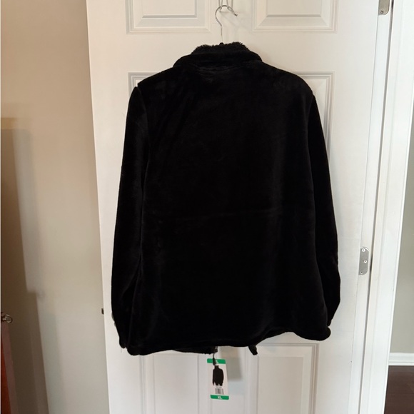 32 Degrees Women's Black Teddy Jacket - Picture 5 of 5